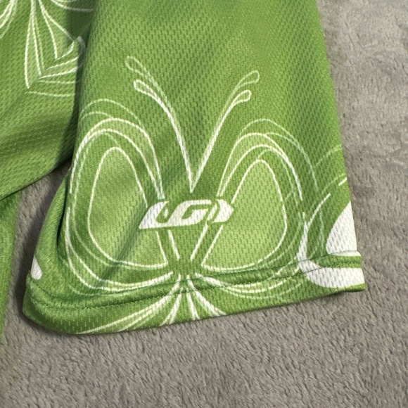 Louis Garneau Womens Short Sleeve Skin-X Cycling Jersey Shirt M Green Zip Canada - Picture 7 of 9